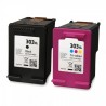 Πακέτο *2* συμβατών μελανιών με HP 303XL Black 20ml- HP 303XL Color 18ml