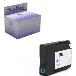 ATLAS ΣΥΜΒΑΤΟ HP 953XL CYAN (F6U16AE) New Chip (Version 7ος-2025)